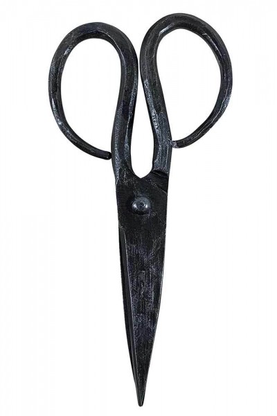 Alte Eisenschere Deko Schere Eisen Grau Vintage Retro Nostalgie 15cm