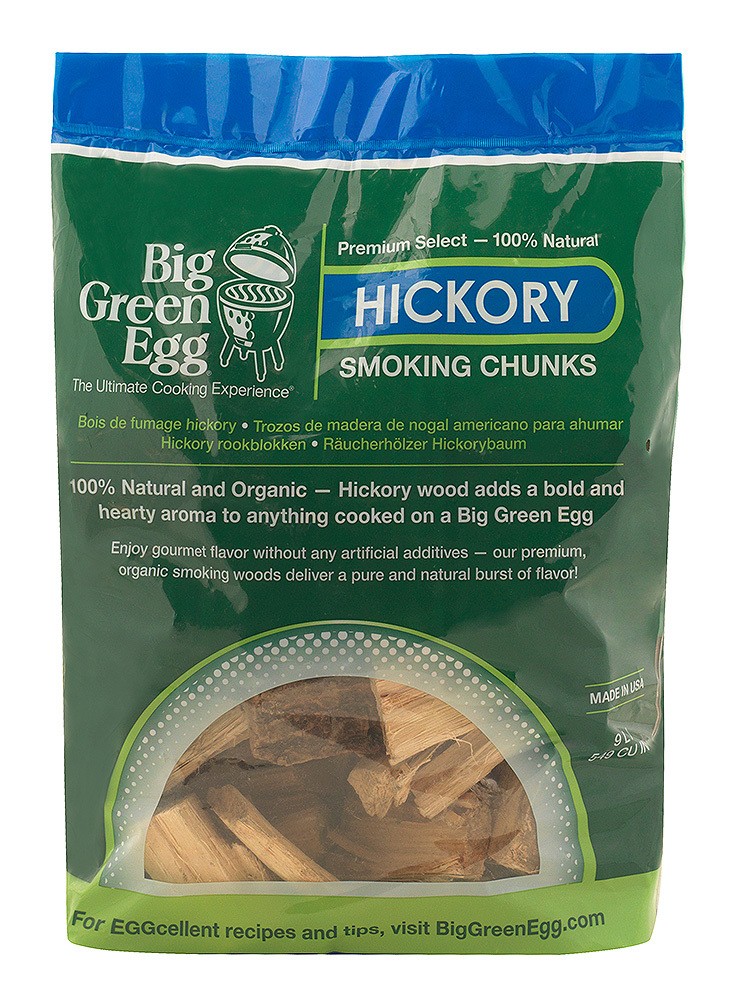 Big Green Egg Holz-Chunks Hickory Räucher-Holzstücke