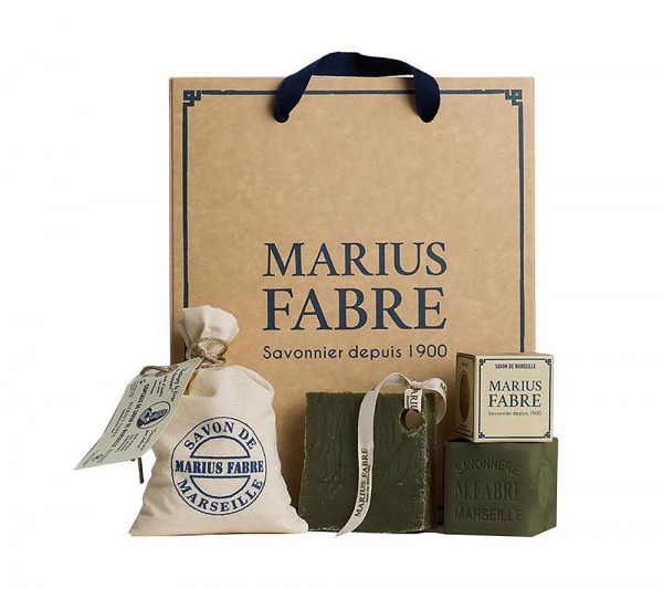 Marius Fabre Savon de Marseille NATURE Geschenk-Set - ohne Palmöl