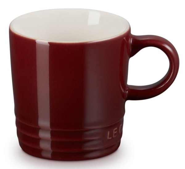 Le Creuset Tasse Becher Steinzeug Garnet (Rhone) Bordeaux-Rot