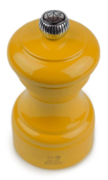 Peugeot Bistro Pfeffermühle Safrangelb Glanz 10cm