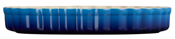 Le Creuset Tarte-Form Steinzeug Azure Blau 24cm