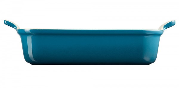 Le Creuset Auflaufform Tradition Steinzeug Deep Teal 26cm