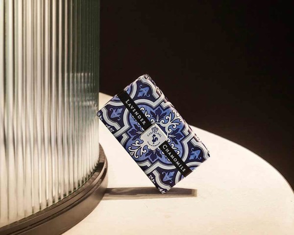 Castelbel Tile Seife Lavender & Chamomile (Lavendel & Kamille) Olivenöl-Seife - 200g