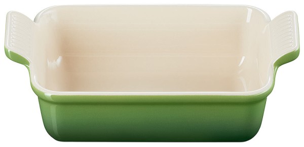Le Creuset Auflaufform Tradition Steinzeug Bamboo Green