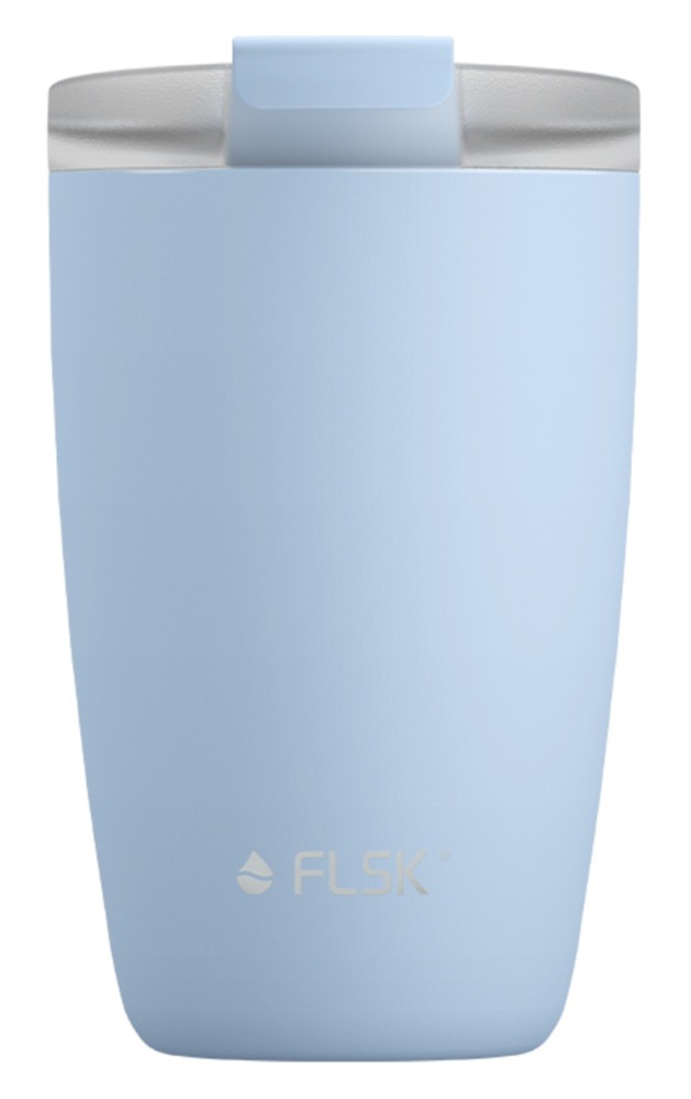 FLSK CUP Coffee to go-Becher Sky Blau 350 ml Isolierbecher
