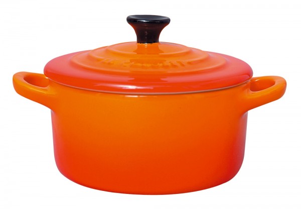 Le Creuset Mini Cocotte Steinzeug Ofenrot 10X5cm