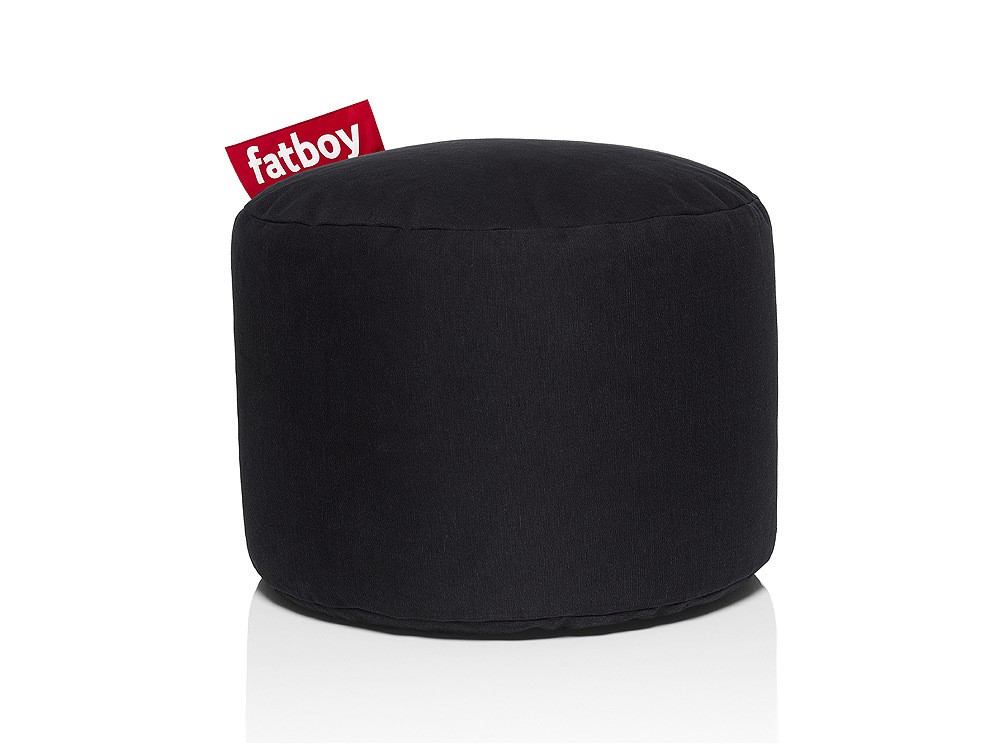 Fatboy Point Stonewashed Black Sitzhocker Schwarz 35 x 50 cm