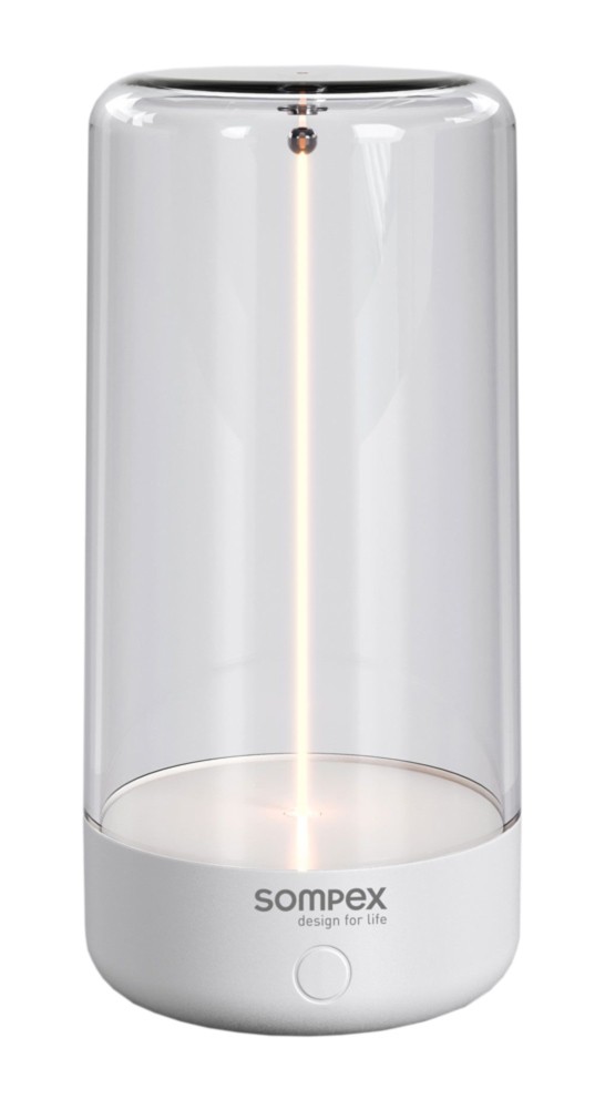 Sompex PULSE Akku LED Tischleuchte Magnetfilament weiß günstig online kaufen