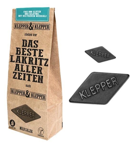 Klepper & Klepper Das Beste Lakritz Aller Zeiten - Mild Salzig - 200 g