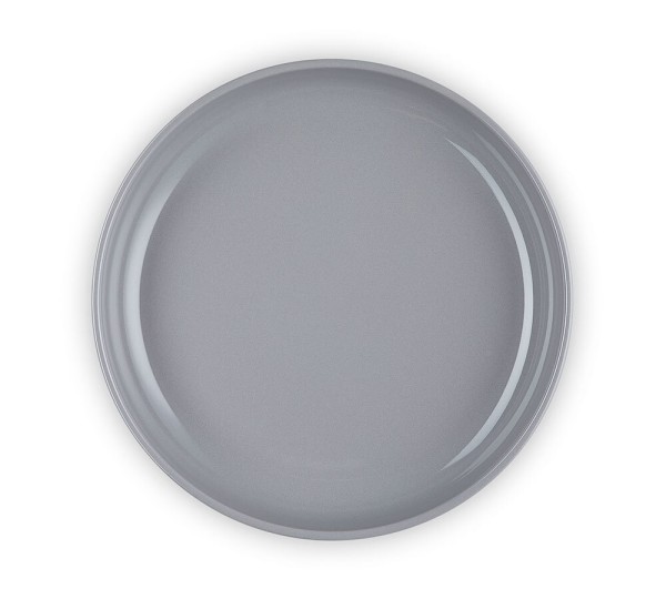 Le Creuset Suppenteller Coupe Steinzeug Flint Grau 22cm