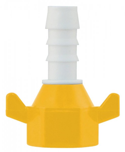 Lilie Aufschraubtülle Gerade Trinkwassersystem WeißGELB