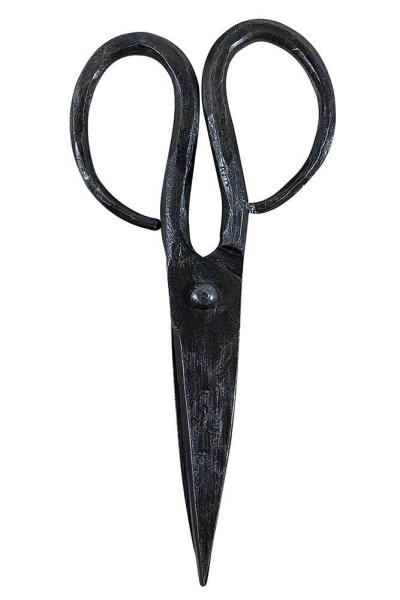 Alte Eisenschere Deko Schere Eisen Grau Vintage Retro Nostalgie 15cm