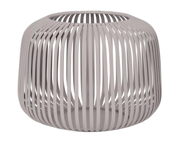 blomus Laterne LITO grau Windlicht Mourning Dove