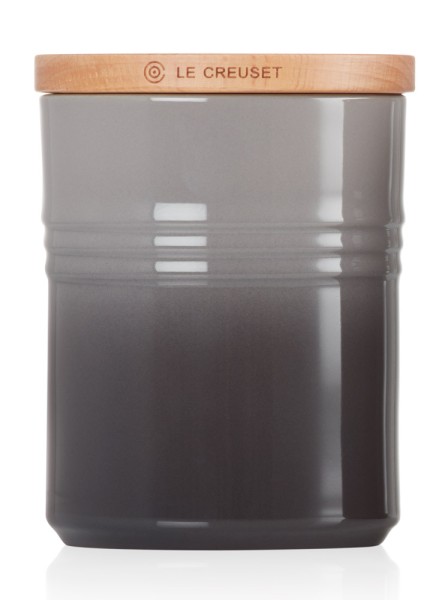 Le Creuset Vorratsdose mit Holzdeckel Azure Blau 540ml