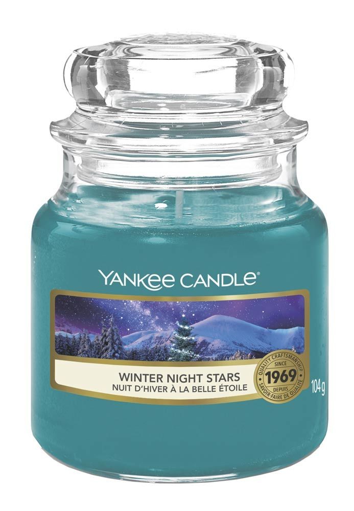 Yankee Candle Duftkerze Winter Night Stars Weihnachtsduft 104 g