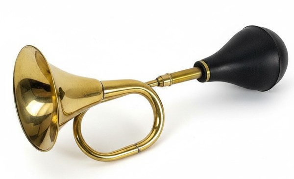 Ballhupe Oldtimer Nostalgie Hupe Messing Horn Laut Vintage Antik Stil