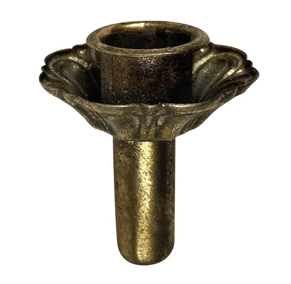 Kerzenhalter für Flaschen Gold Kerzenhalteraufsatz Flaschenaufsatz Antik-Stil