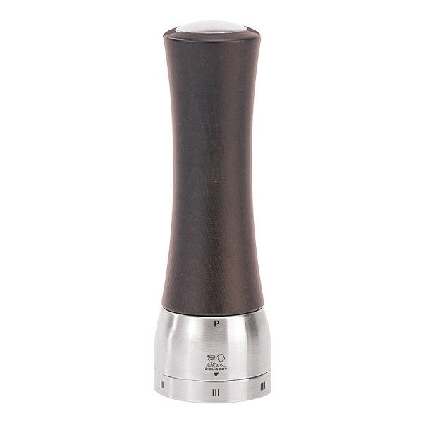 Peugeot Madras Pfeffermühle Edelstahl Holz Schoko U-Select 21cm
