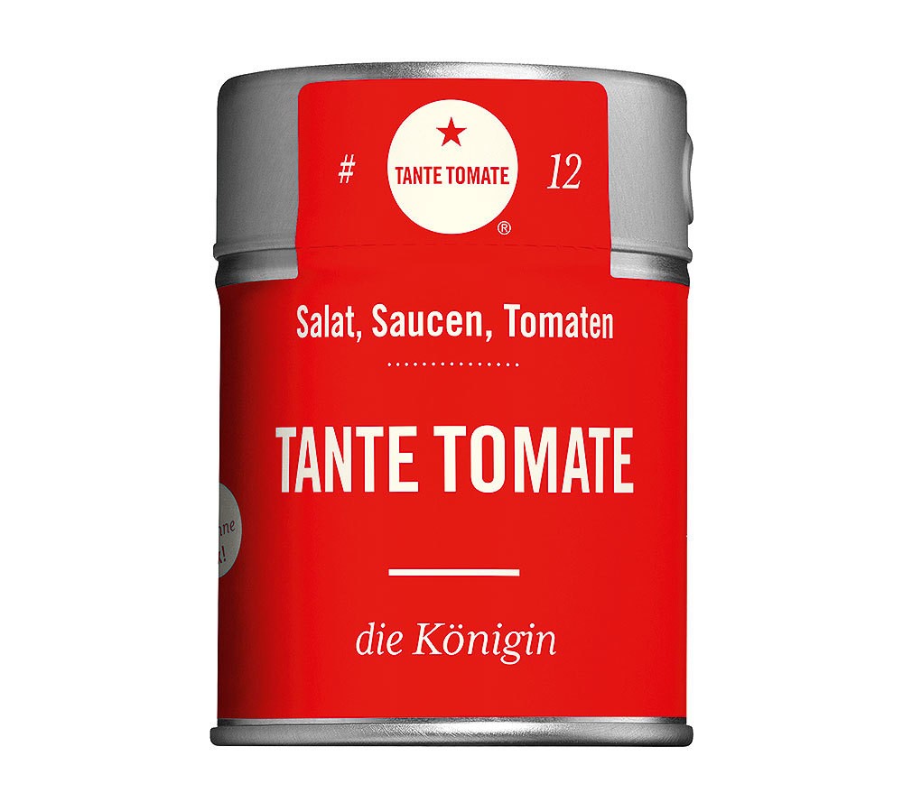 Tante Tomate - Tante Tomate - Die Königin - Gewürzmischung 50g