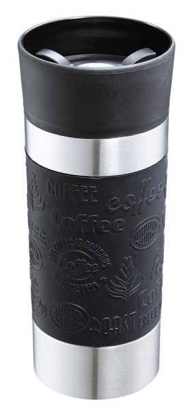 Cilio Isoliertrinkbecher VIAGGIO schwarz 360ml