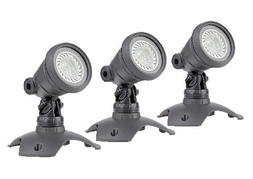 Oase Lunaqua 3 LED Set 3 Teich- Gartenbeleuchtung