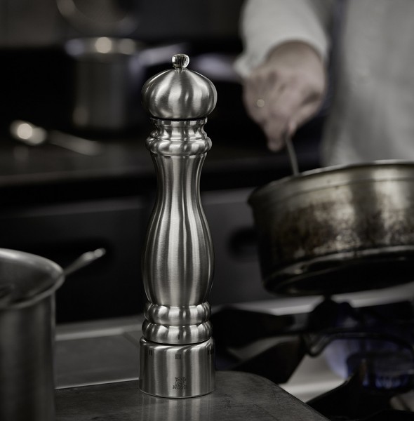 Peugeot Paris Chef Pfeffermühle Edelstahl U-Select 22cm