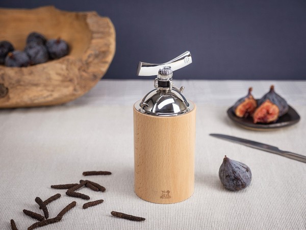Peugeot Isen Pfeffermühle für langen Pfeffer Holz Natur 16cm