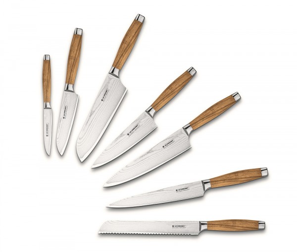 Le Creuset Schinkenmesser Tranchiermesser 20cm Holzgriff