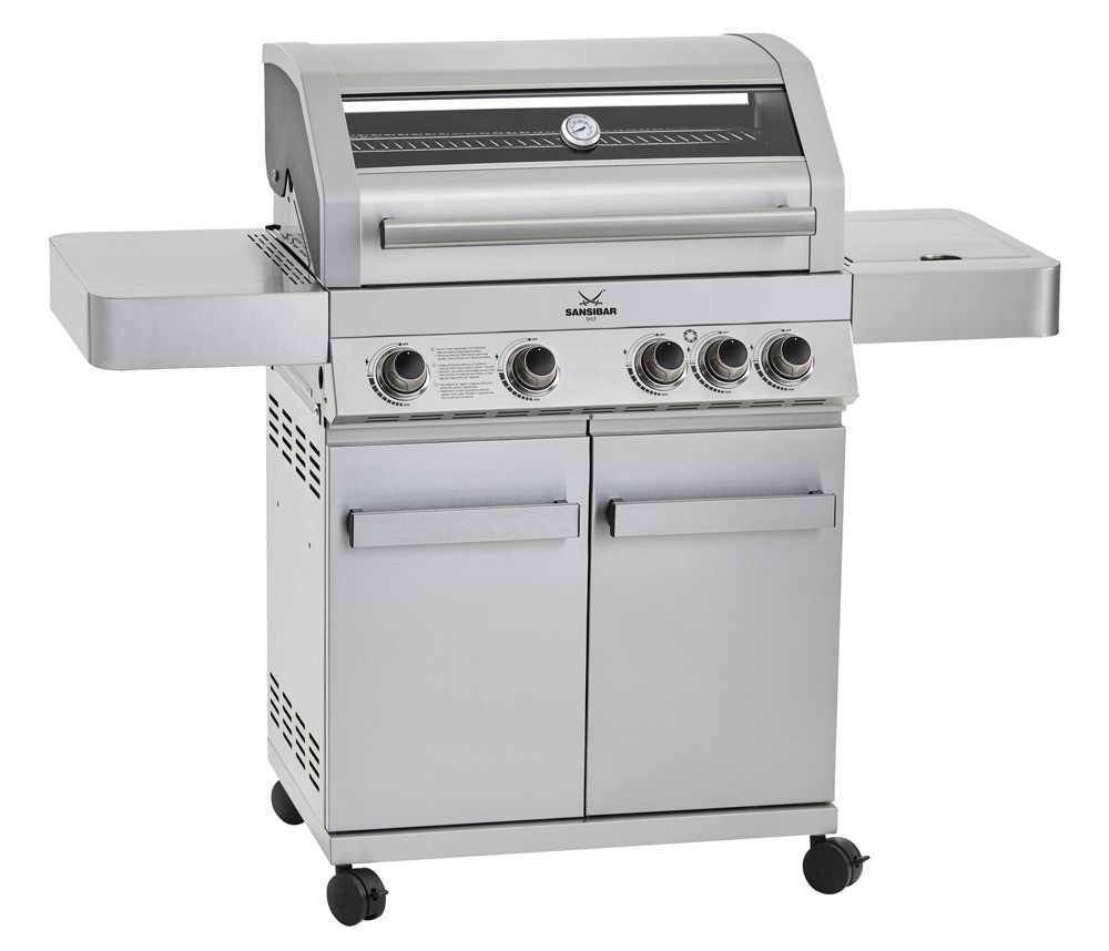 Rösle BBQ-Station Sansibar G4 Vario Gasgrill Edelstahl Rösle BBQ-Station Sansibar G4 Vario Gasgrill Edelstahl