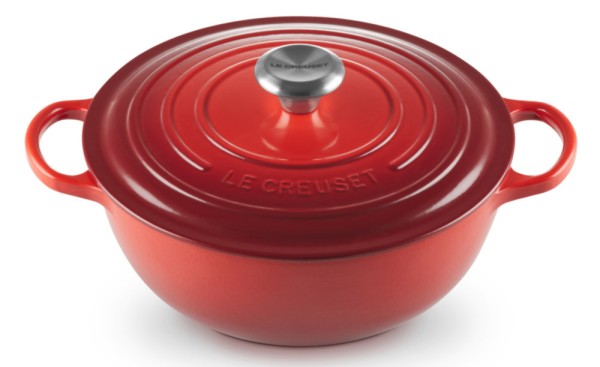 Le Creuset La Marmite Signature Familientopf Gusseisen Kirschrot 26cm