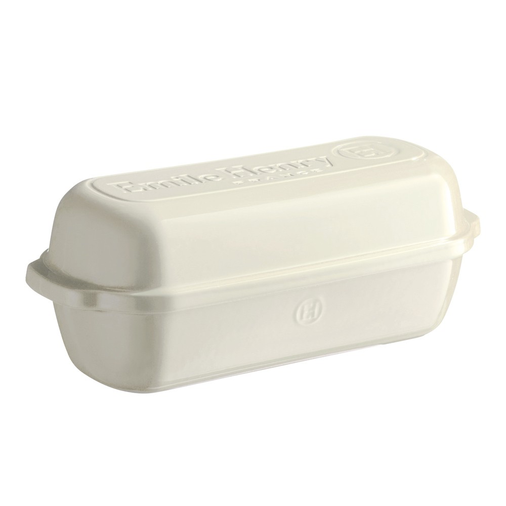 Emile Henry große Brotbackform HR Ceramic® Brottopf Creme 39cm Emile Henry große Brotbackform HR Ceramic® Brottopf Creme 39cm