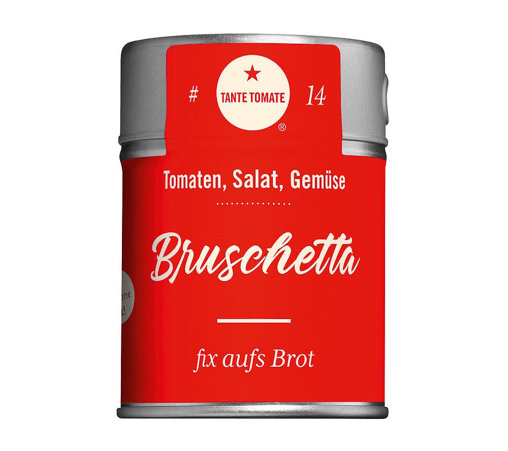 Tante Tomate – Bruschetta – Spezial Würze – Gewürzmischung 40g