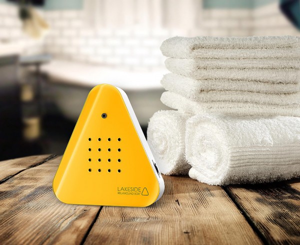 Lakesidebox Neon Orange Naturklänge Waldsee mit Bewegungsmelder Vogelgezwitscher