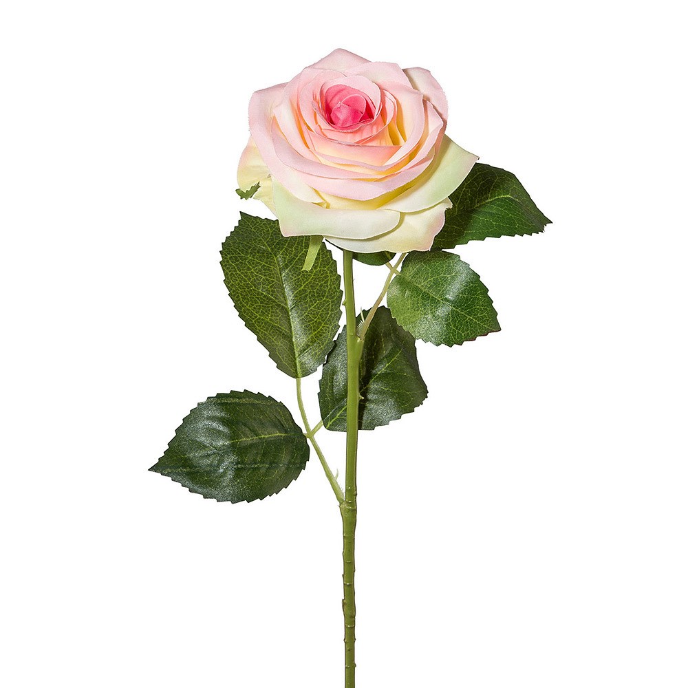 Rose Rosa Kunstblume 53cm