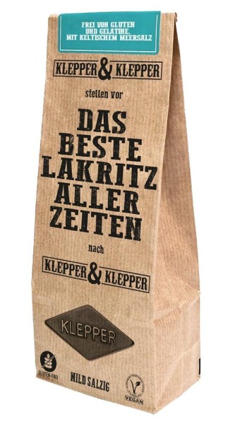 Klepper & Klepper Das Beste Lakritz Aller Zeiten - Mild Salzig - 200 g