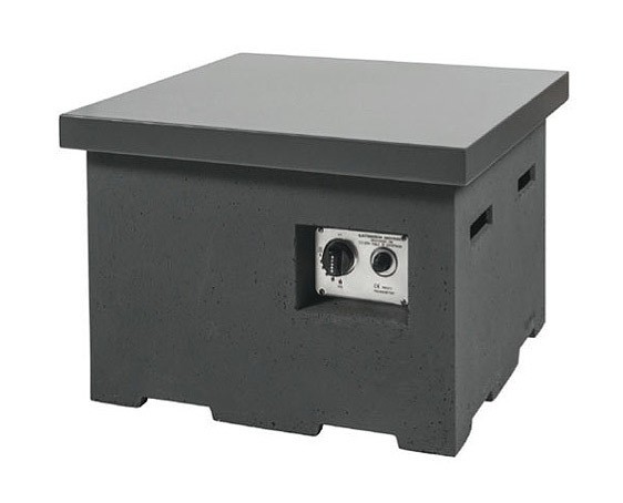 Happy Cocooning Deckel für Feuertisch klein quadratisch grau