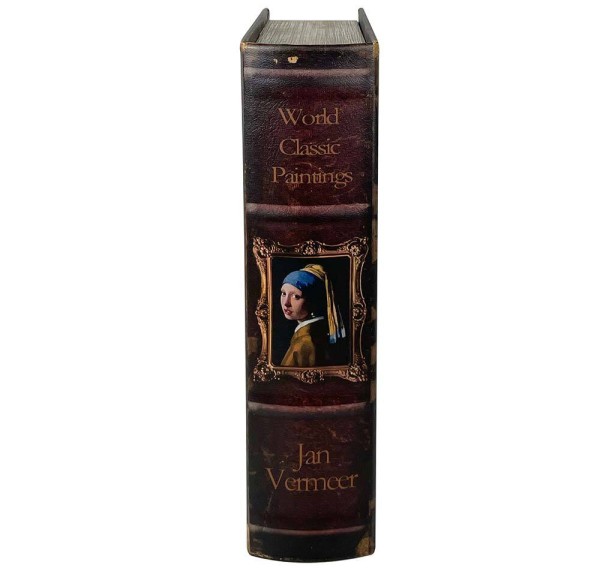 Hohles Buch Das Mädchen mit dem Perlenohrring Jan Vermeer Buchversteck