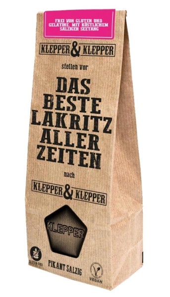 Klepper & Klepper Das Beste Lakritz Aller Zeiten - Pikant Salzig - 200 g