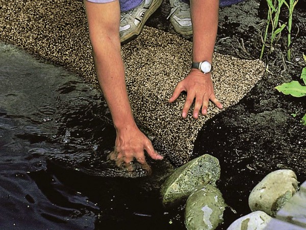 Ubbink Steinfolie Classic Fix für Bachlauf Teich Wasserfall Natur 150 X 60cm