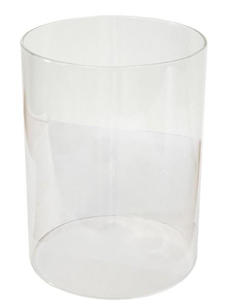 Leeff Ersatzglas für Stonefire Tischkamin Glaszylinder Tischfeuer Rund 15cm
