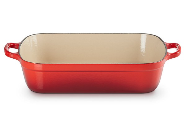 Le Creuset Bratreine Signature Gusseisen Kirschrot