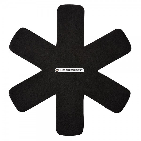 Le Creuset Pfannenschutz 3 Stück Schwarz