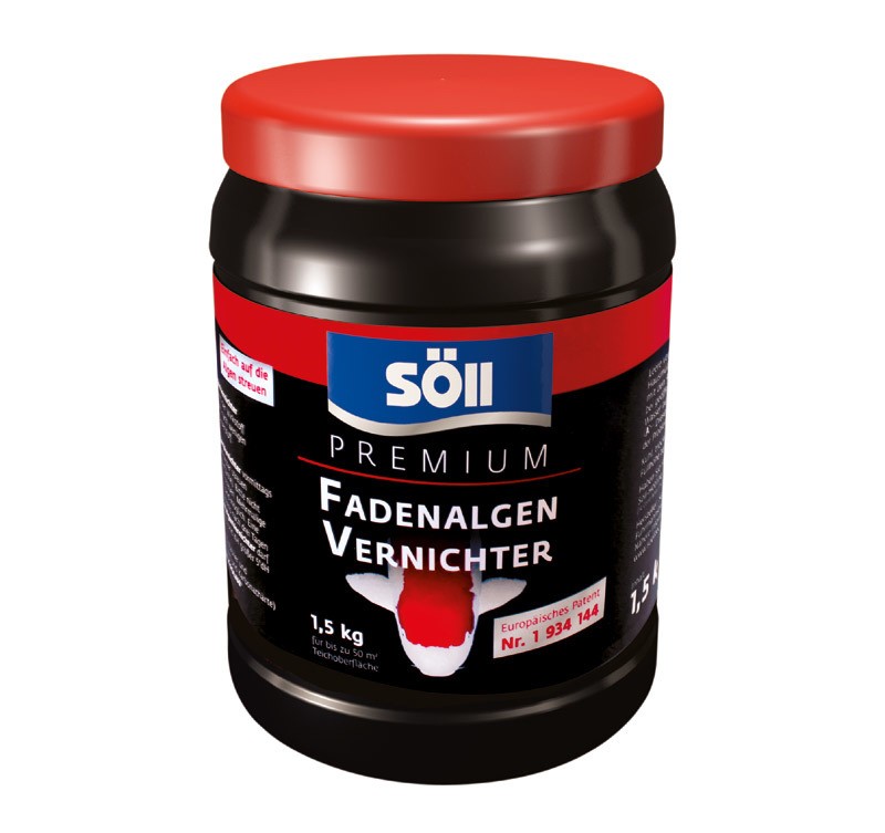 Söll Premium FadenalgenVernichter 1,5Kg Teich Söll Premium FadenalgenVernichter 1,5Kg Teich