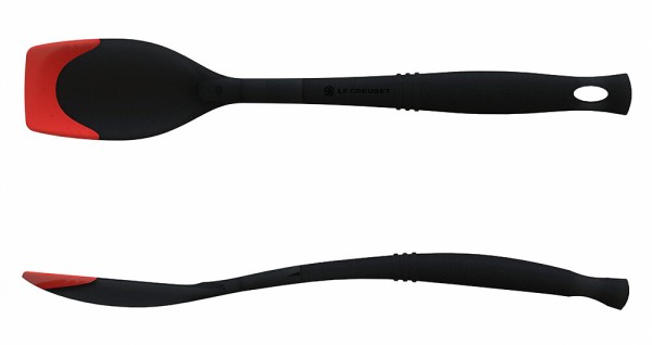 Le Creuset Universallöffel mit Silikon-Einsatz Schwarz/Rot