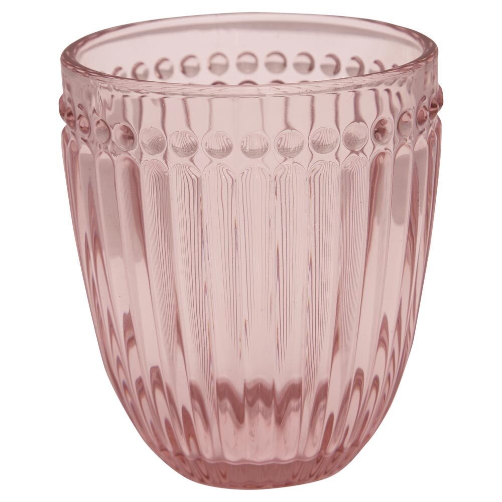 Greengate Wasserglas Alice Pale Pink Glas