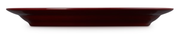 Le Creuset Speiseteller Steinzeug Garnet (Rhone) Bordeaux-Rot 27cm