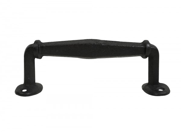 Möbelgriff Rustikal Griff Schubladengriff Gusseisen Antik-Stil Schwarz 17,5cm
