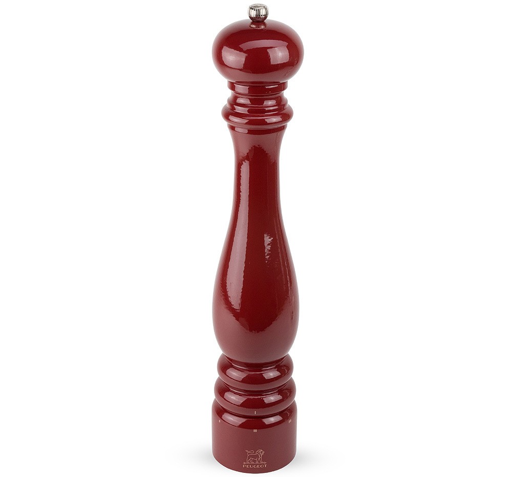 Peugeot Paris Pfeffermühle Holz Dunkelrot Lackiert U-Select 40cm Peugeot Paris Pfeffermühle Holz Dunkelrot Lackiert U-Select 40cm