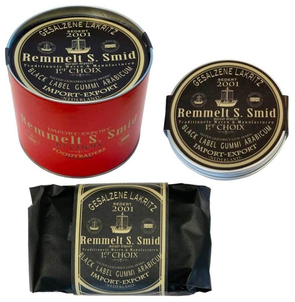 Remmelt S. Smid Lakritz Salzig Vegan Pastillen